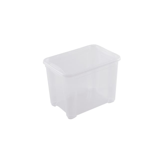 Leroymerlin Contenitore Spaceo S L 38 x H 28.5 x P 26.5 cm trasparente